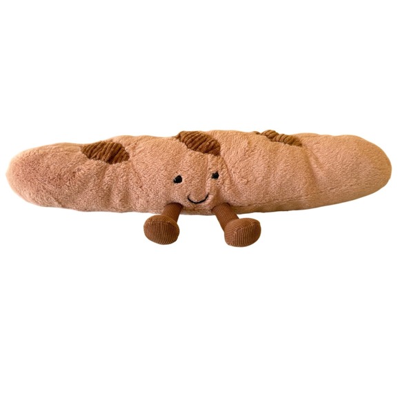 Jellycat Other - Jellycat Amuseables Baguette Kids OS Tan Excellent Plush Bread Stuffed Toy